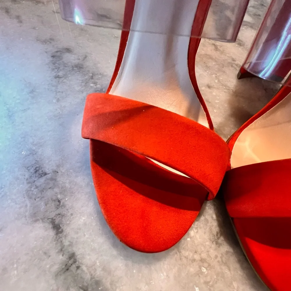 Aldo Burnt Orange Heel - Picture 3 of 8